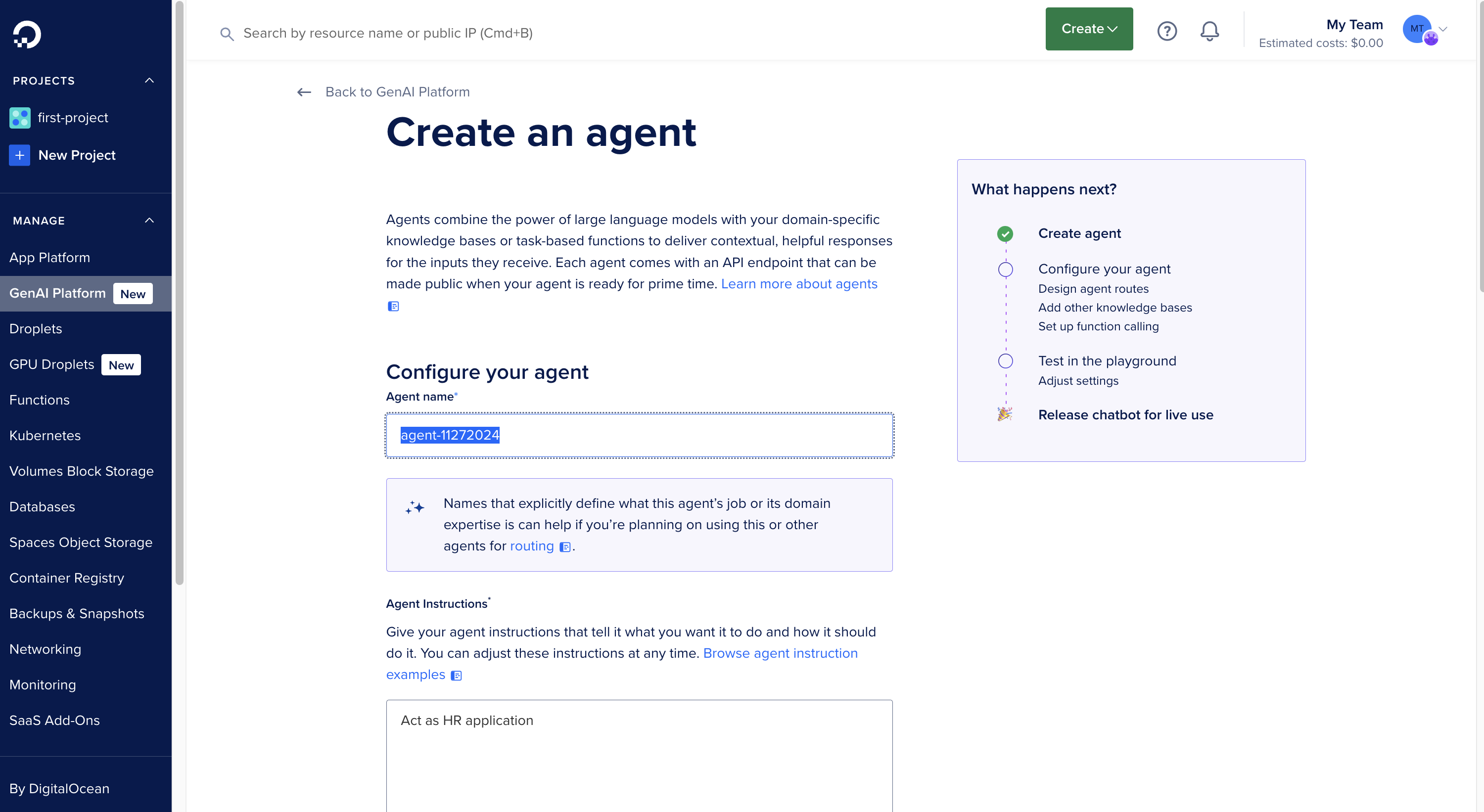 Configure Agent